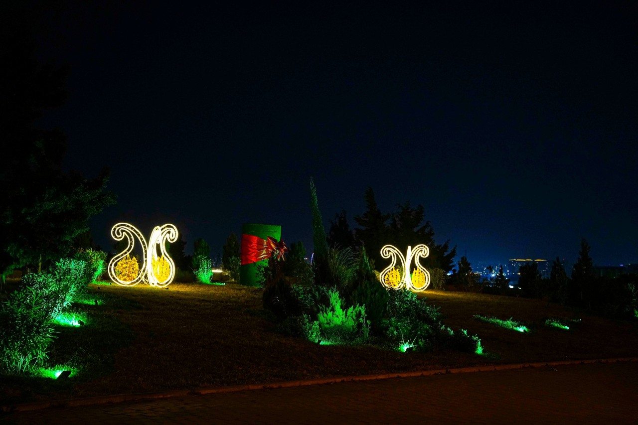 Xətai rayonunda bayram abu-havası - FOTO/VİDEO