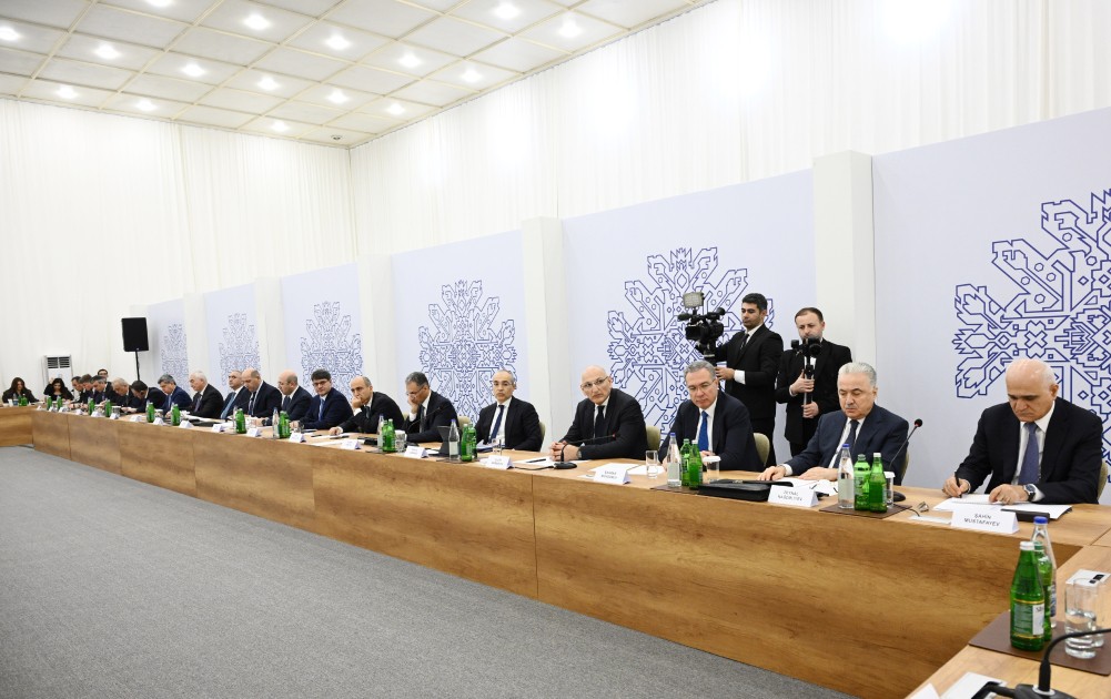 Samir Nuriyev Xocavənddə iclas keçirdi - Tapşırıqlar verdi (FOTOLAR/YENİLƏNİB)