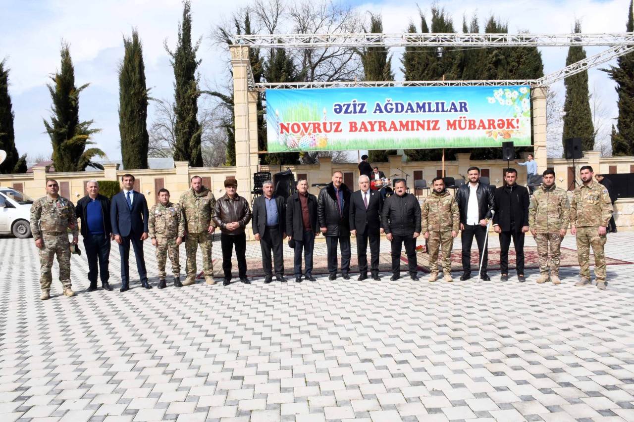 Ağdamda Novruz bayramı təntənəli şəkildə qeyd edildi - FOTOLAR