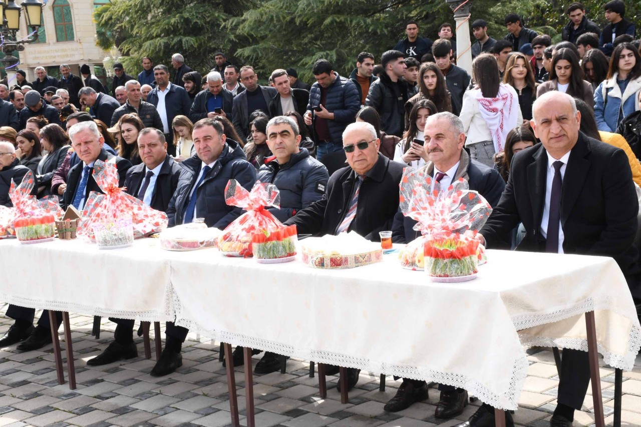 Ağdamda Novruz bayramı təntənəli şəkildə qeyd edildi - FOTOLAR