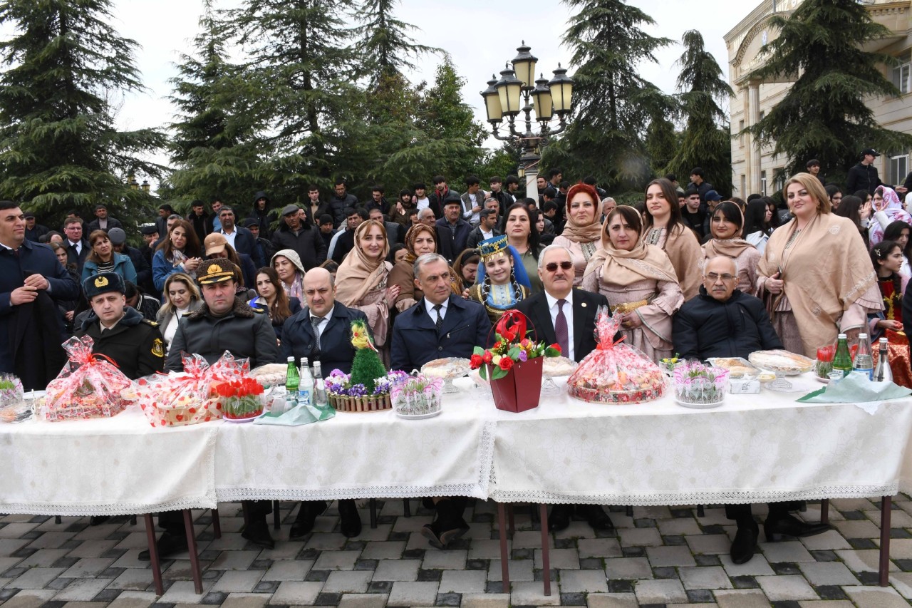 Ağdamda Novruz bayramı təntənəli şəkildə qeyd edildi - FOTOLAR