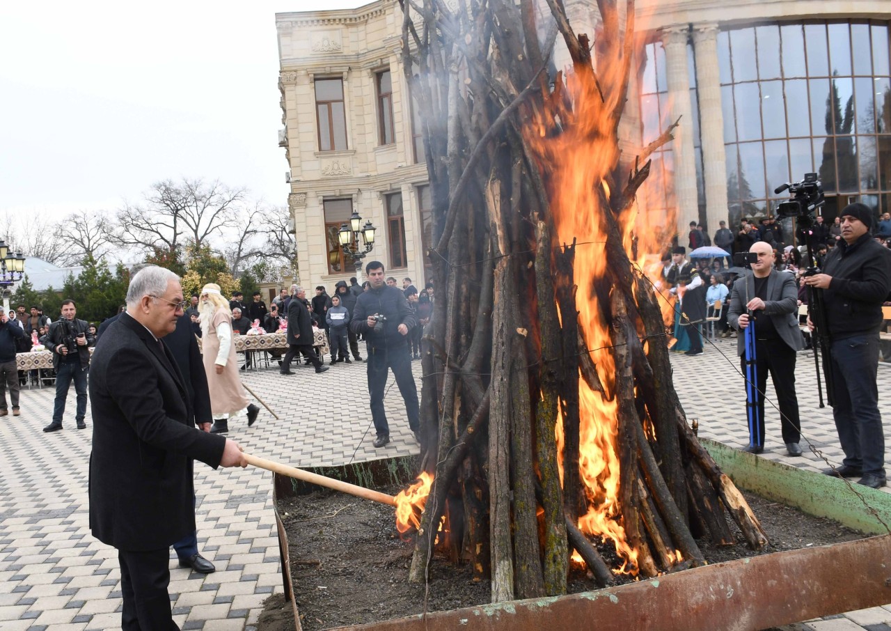 Ağdamda Novruz bayramı təntənəli şəkildə qeyd edildi - FOTOLAR