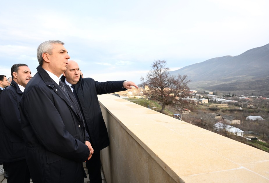 Samir Nuriyev Hadrut məscidini ziyarət etdi - FOTOLAR