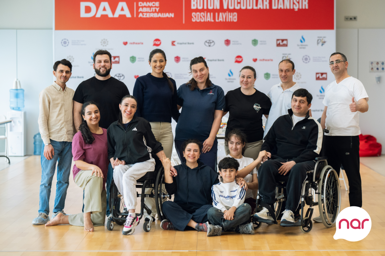 "Nar"ın inklüziv layihəsi 500-dən çox şəxsi bir araya gətirdi - FOTOLAR