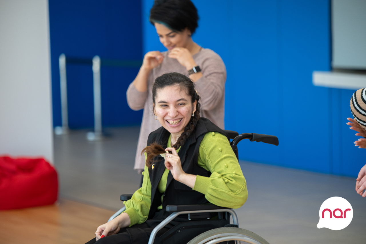 "Nar"ın inklüziv layihəsi 500-dən çox şəxsi bir araya gətirdi - FOTOLAR