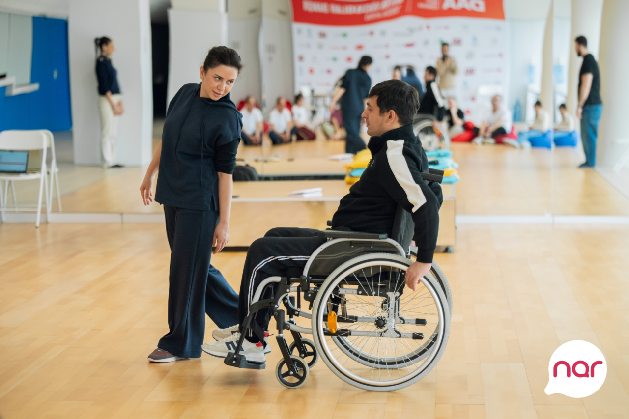 "Nar"ın inklüziv layihəsi 500-dən çox şəxsi bir araya gətirdi - FOTOLAR