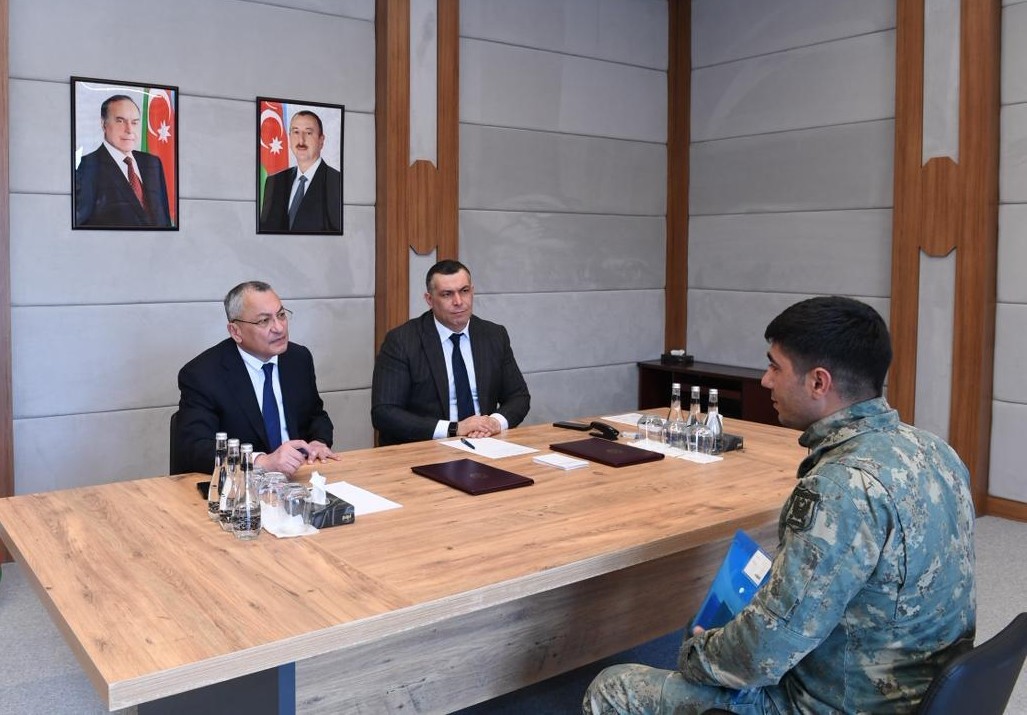 Rövşən Rzayev Cəbrayılda qəbul keçirdi - FOTOLAR