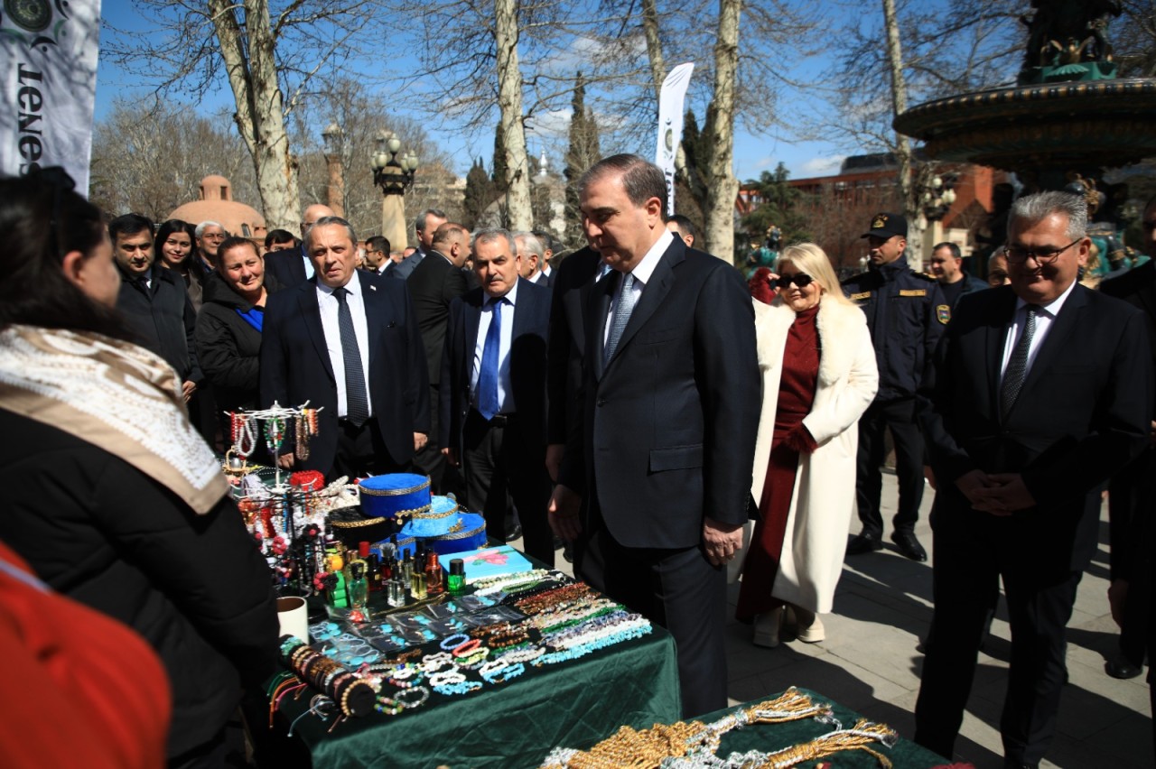 Gəncədə İlaxır çərşənbə və Novruz bayramı qeyd olundu - FOTOLAR