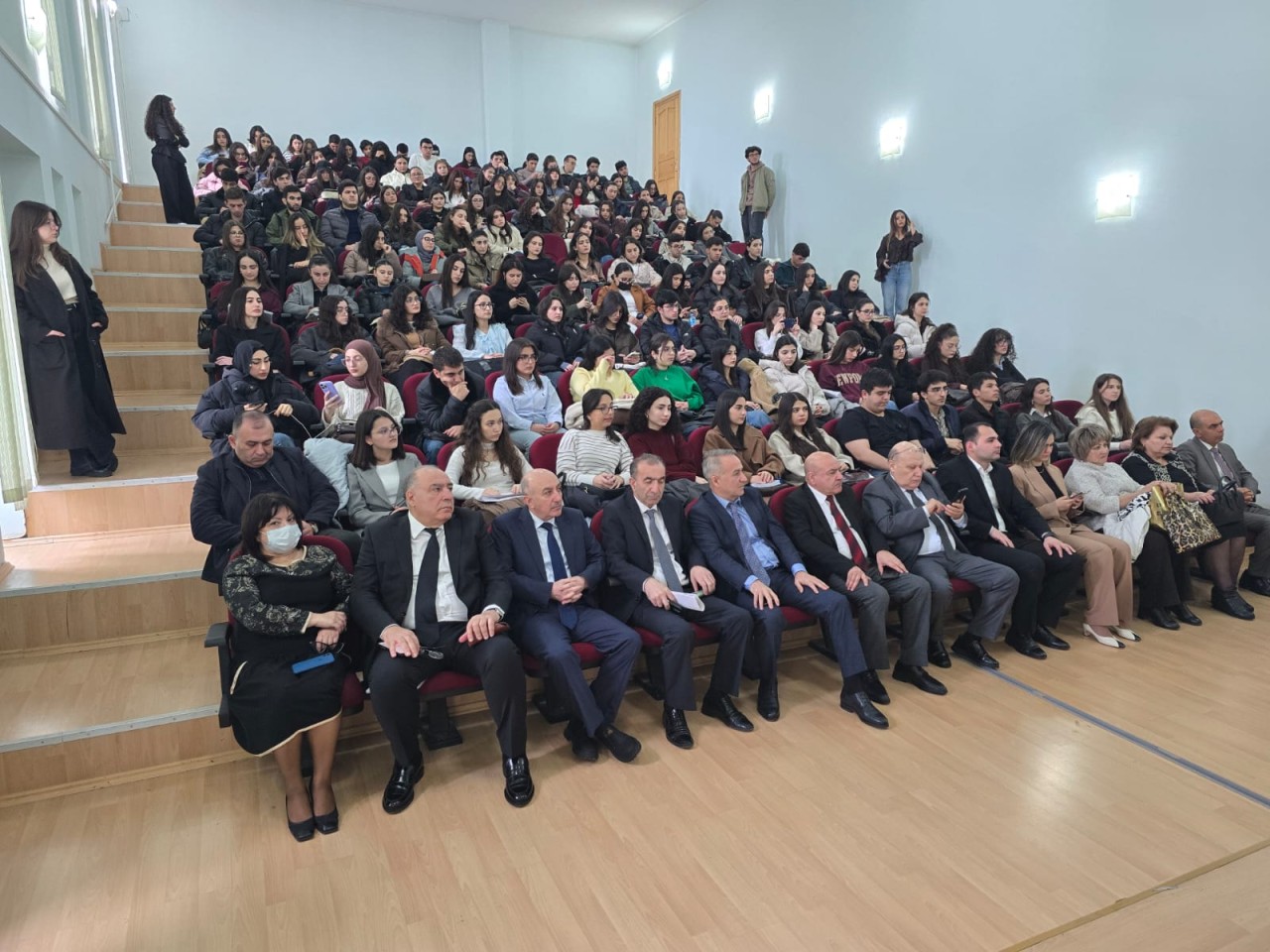 YAP Yasamal rayon təşkilatı BDU-da tədbir keçirdi - FOTOLAR