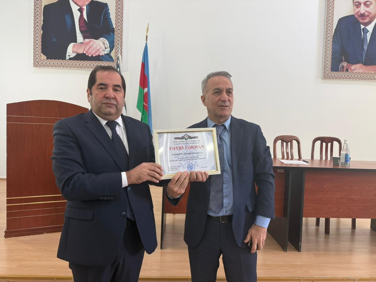 YAP Yasamal rayon təşkilatı BDU-da tədbir keçirdi - FOTOLAR