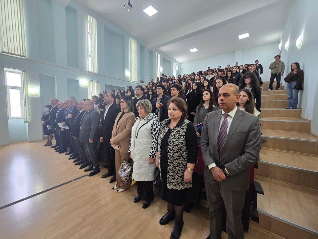 YAP Yasamal rayon təşkilatı BDU-da tədbir keçirdi - FOTOLAR