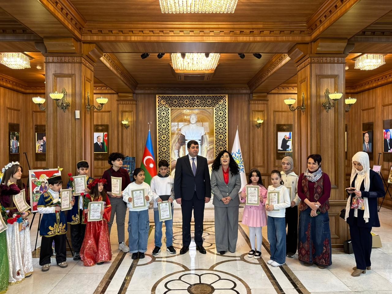 Yasamalda “Yazın nəfəsi” adlı rəsm sərgisi keçirildi - FOTOLAR