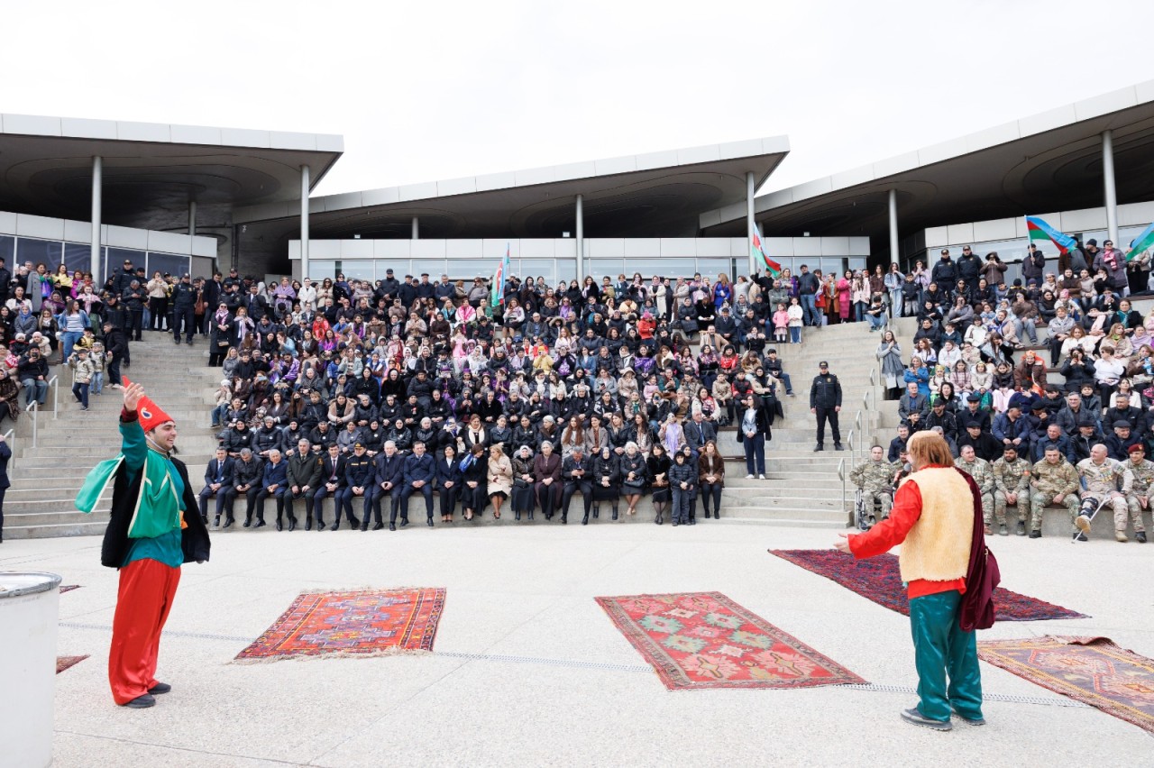 Abşeronda ümumrayon Novruz bayramı şənliyi keçirilib - FOTOLAR