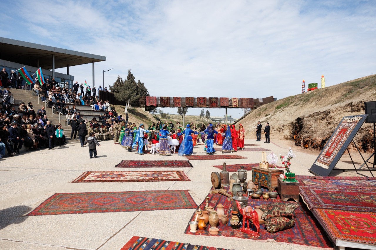 Abşeronda ümumrayon Novruz bayramı şənliyi keçirilib - FOTOLAR