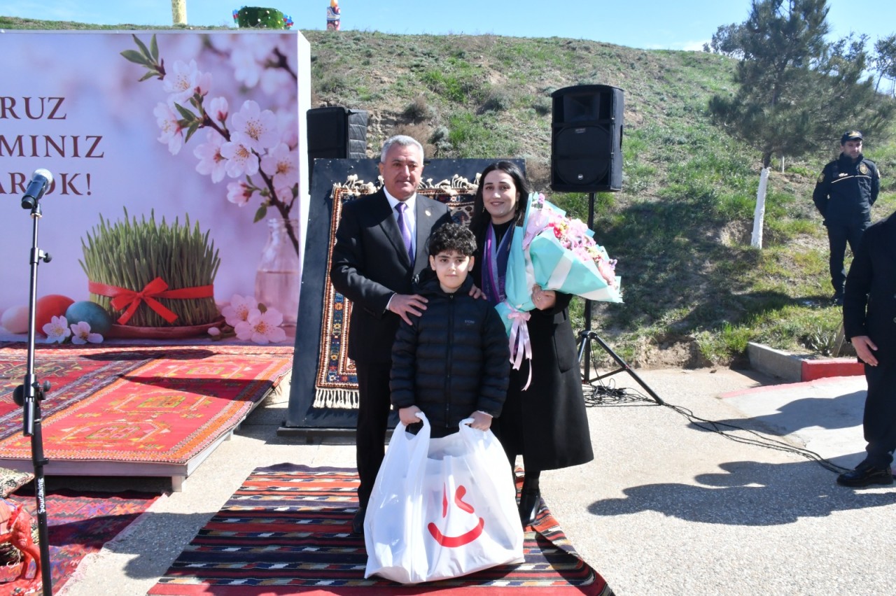 Abşeronda ümumrayon Novruz bayramı şənliyi keçirilib - FOTOLAR