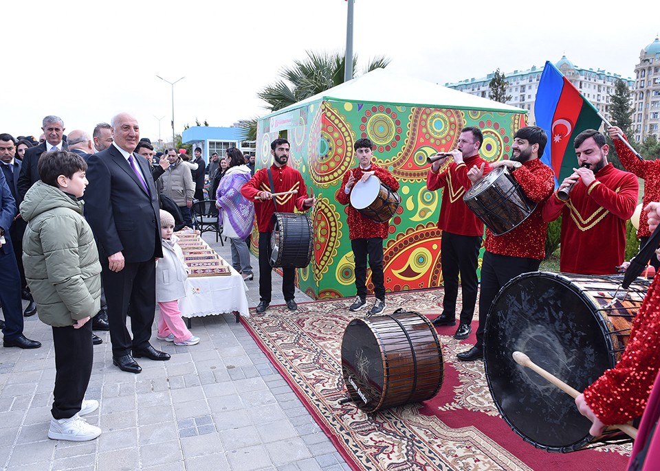 Sumqayıtda Novruzla bağlı bayram tədbiri keçirildi - FOTOLAR