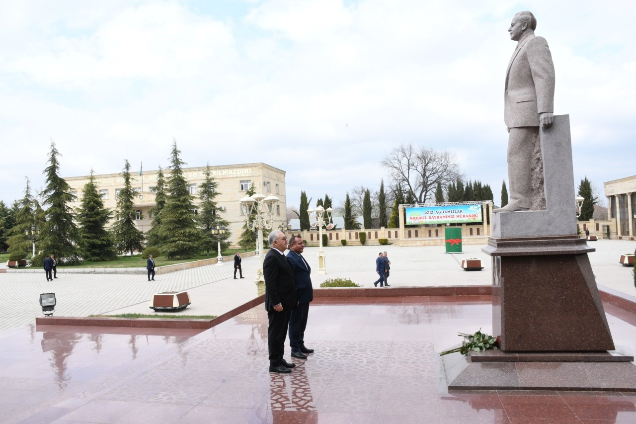 Ağdamda “Şəhərsalma və Memarlıq İli” çərçivəsində tədbir keçirilib - FOTOLAR