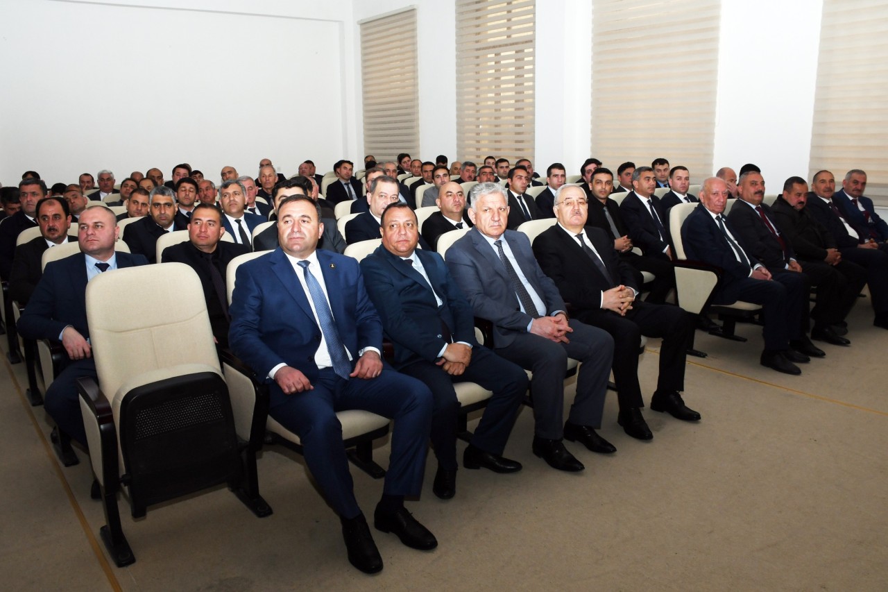 Ağdamda “Şəhərsalma və Memarlıq İli” çərçivəsində tədbir keçirilib - FOTOLAR