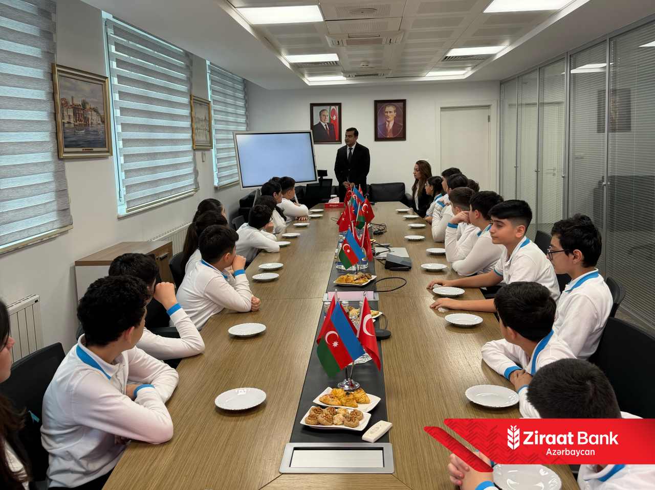 "Ziraat Bank Azərbaycan" maarifləndirici tədbir təşkil edib - FOTOLAR
