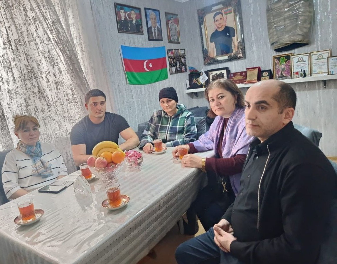 YAP Nizami rayon təşkilatı sosial aksiya keçirdi - FOTOLAR