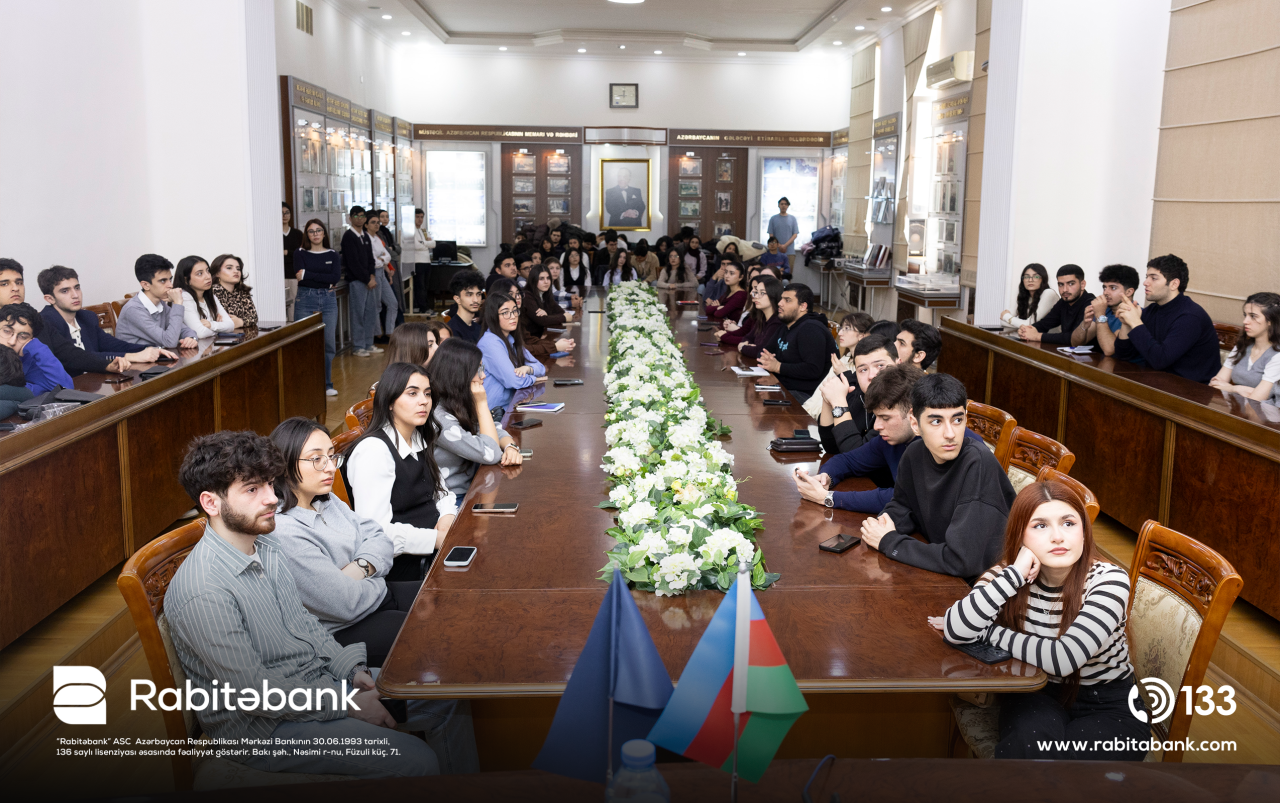 "Rabitəbank" tələbələr üçün maarifləndirici tədbir keçirib - FOTOLAR