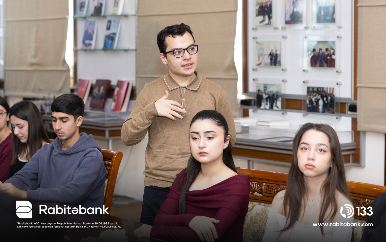 "Rabitəbank" tələbələr üçün maarifləndirici tədbir keçirib - FOTOLAR