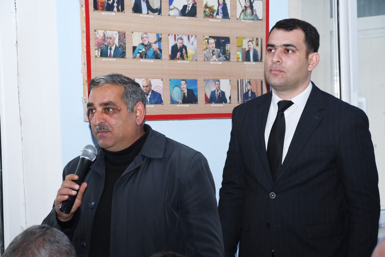 Vaqif Həsənov İkinci Dördyolda səyyar qəbul keçirdi - FOTOLAR