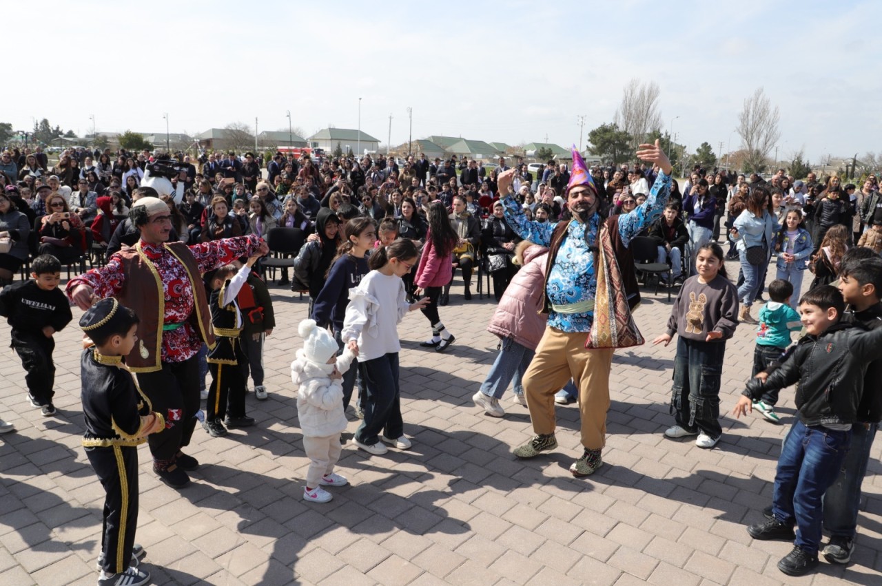 Neftçalada Novruz bayramı qeyd olunub - FOTOLAR