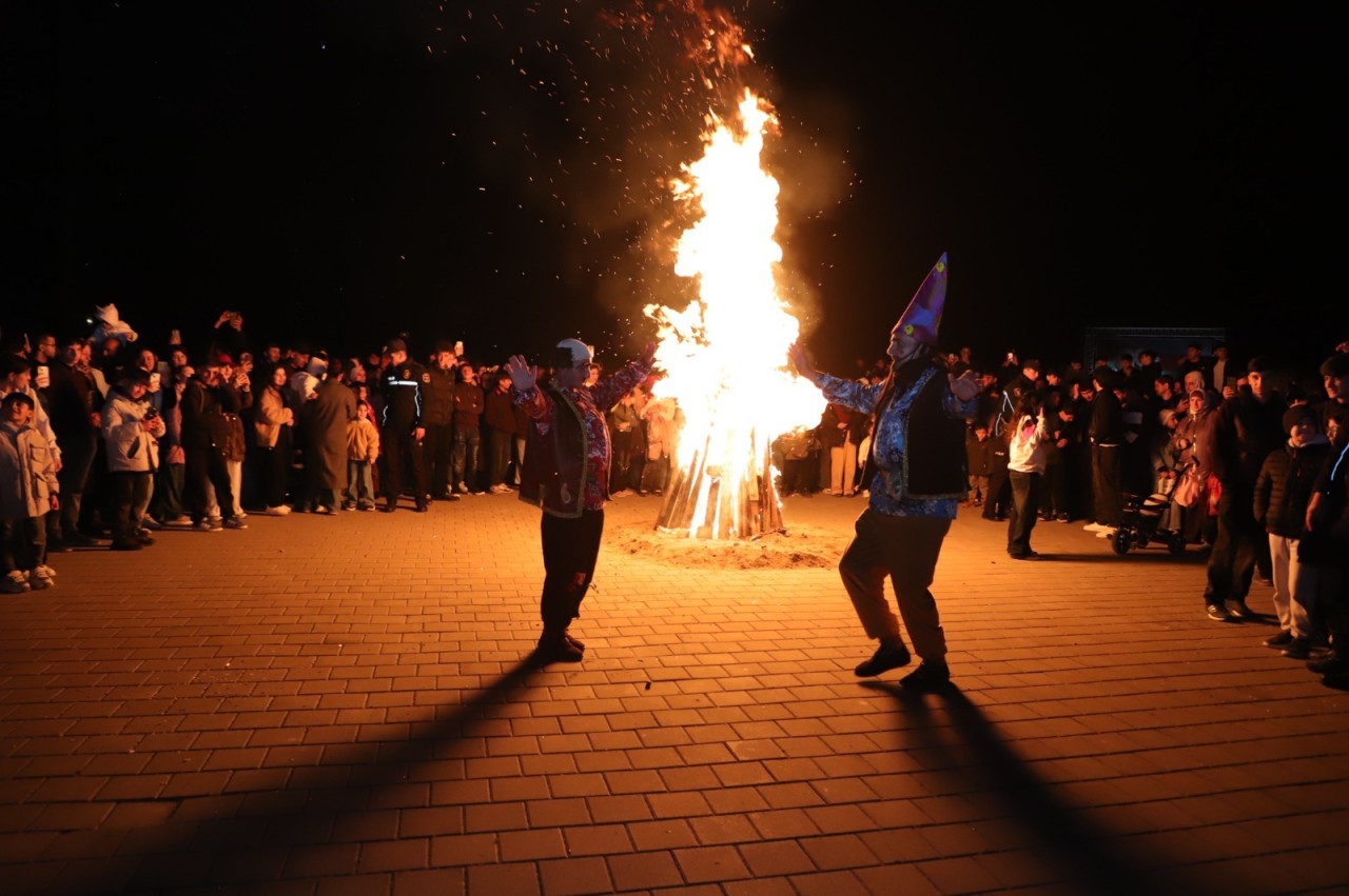 Neftçalada Novruz bayramı qeyd olunub - FOTOLAR