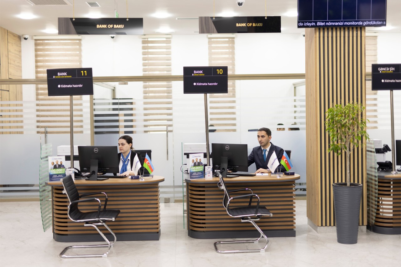 Bank of Baku-nun Gəncədə 2-ci filialı – “KOB Gəncə” fəaliyyətə başladı - FOTOLAR