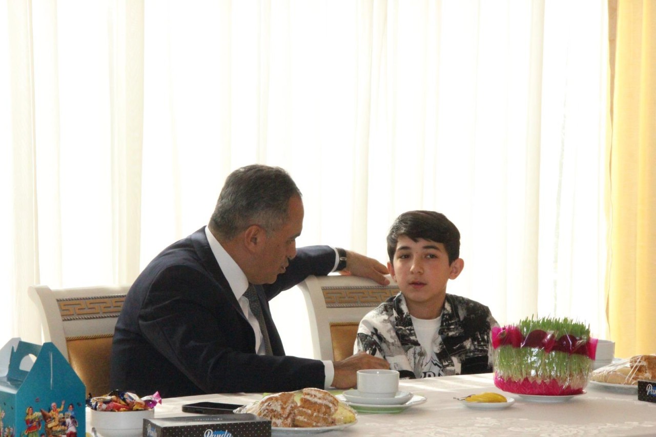 Goranboyda şəhidlərimizin azyaşlı övladları ilə görüş keçirildi - FOTOLAR