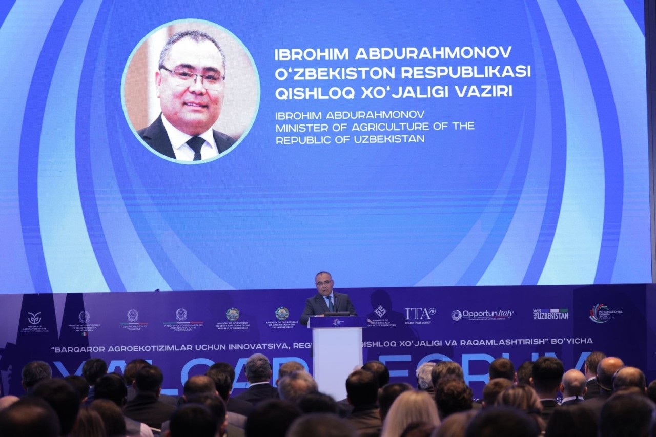 Nazir Məcnun Məmmədov Daşkənddə aqrobiznes forumunda iştirak edir - FOTOLAR