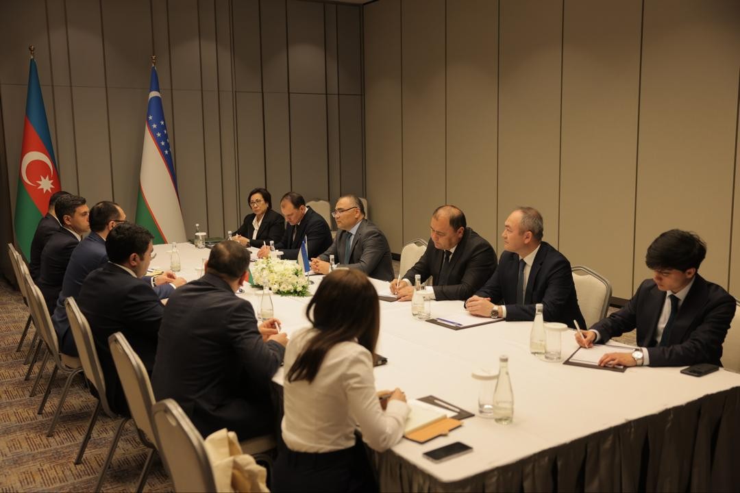 Daşkənddə Azərbaycan və Özbəkistan kənd təsərrüfatı nazirlərinin görüşü keçirildi - FOTOLAR