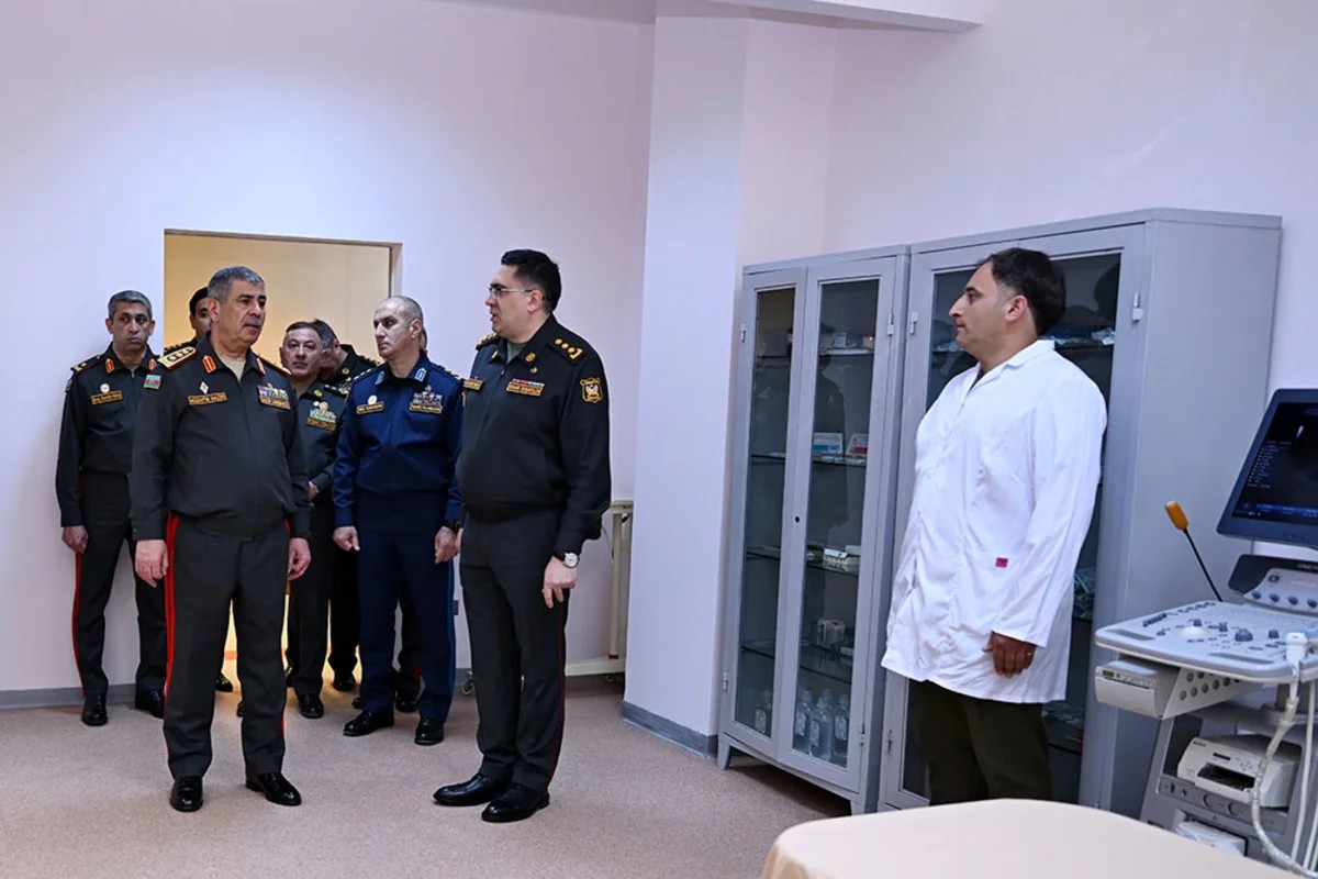 Yeni hərbi obyektlər istifadəyə verildi - FOTOLAR