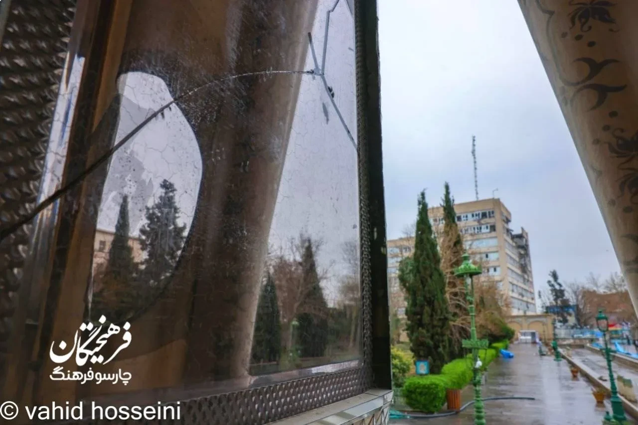 Dağıdılmış Gülüstan Sarayı - FOTOLAR