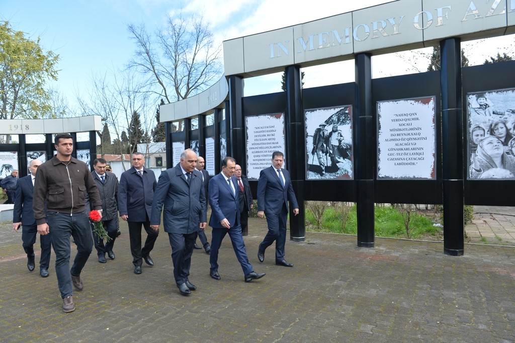 Lənkəranda 31 Mart soyqırımının qurbanları anılıb - FOTOLAR