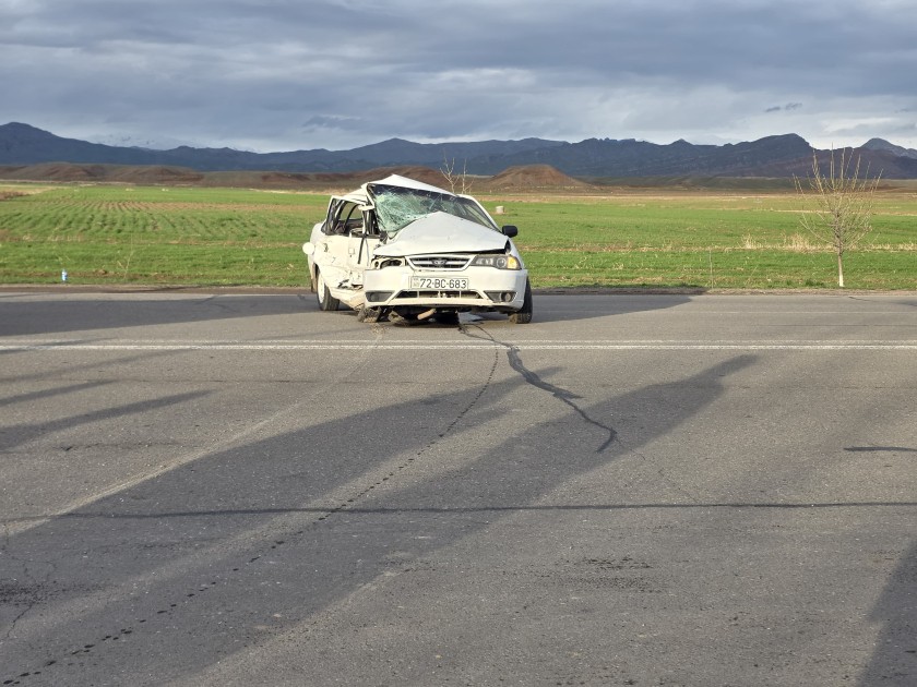 Naxçıvanda qəza oldu, yaralılar var - FOTO