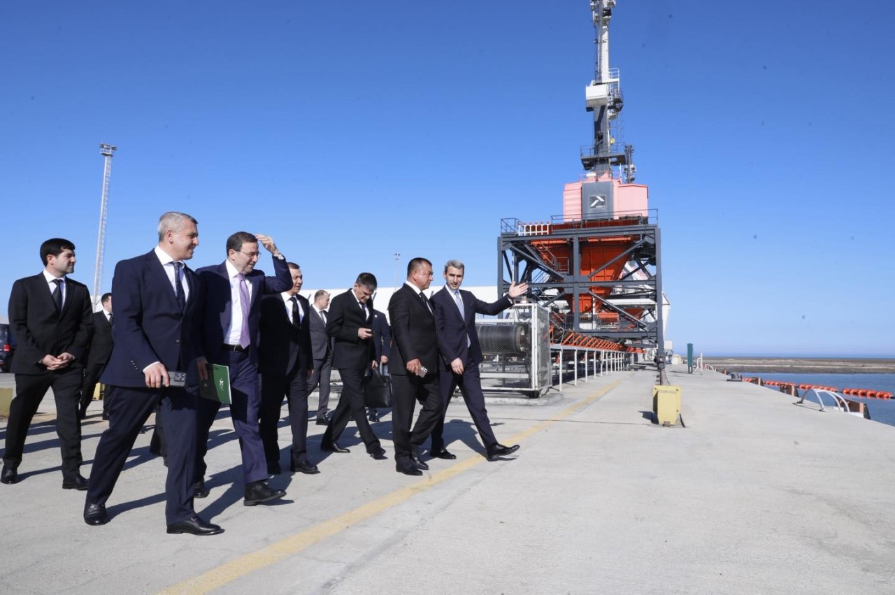 Bakı və Türkmənbaşı limanları əməkdaşlığı genişləndirir - FOTOLAR