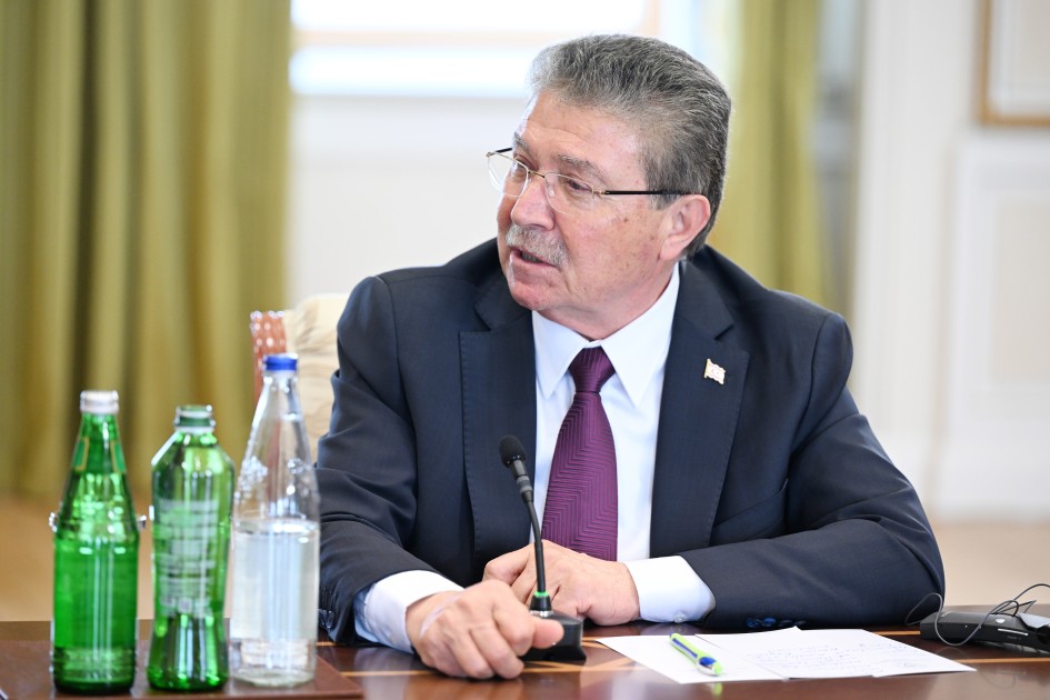 Prezident TDT-yə üzv dövlətlərin hökumət başçılarının görüşünün iştirakçılarını qəbul edib - FOTOLAR (YENİLƏNİB)