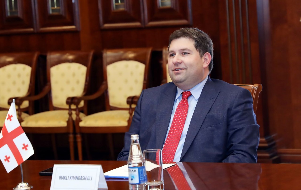 İnam Kərimov Gürcüstan Vəkillər Kollegiyasının sədri ilə görüşdü - FOTOLAR