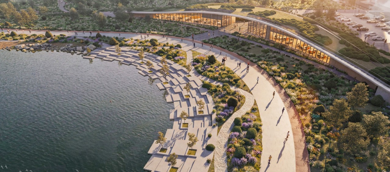 "Qanlı Göl" ərazisi şəhər parkı konsepsiyasında abadlaşdırılacaq - FOTO/VİDEO