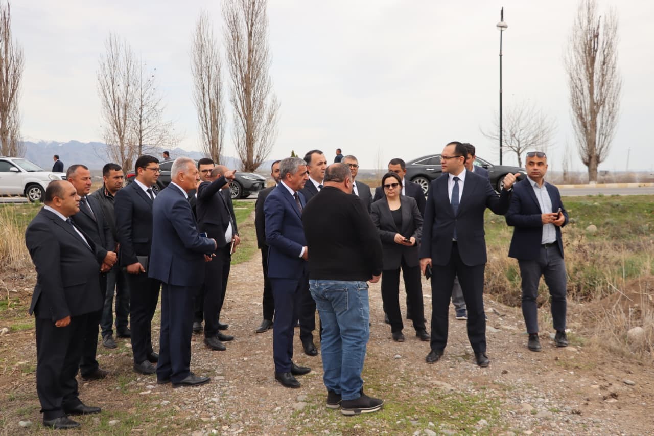 Nazir Məcnun Məmmədov Naxçıvanda fermerlərlə görüşdü - FOTOLAR