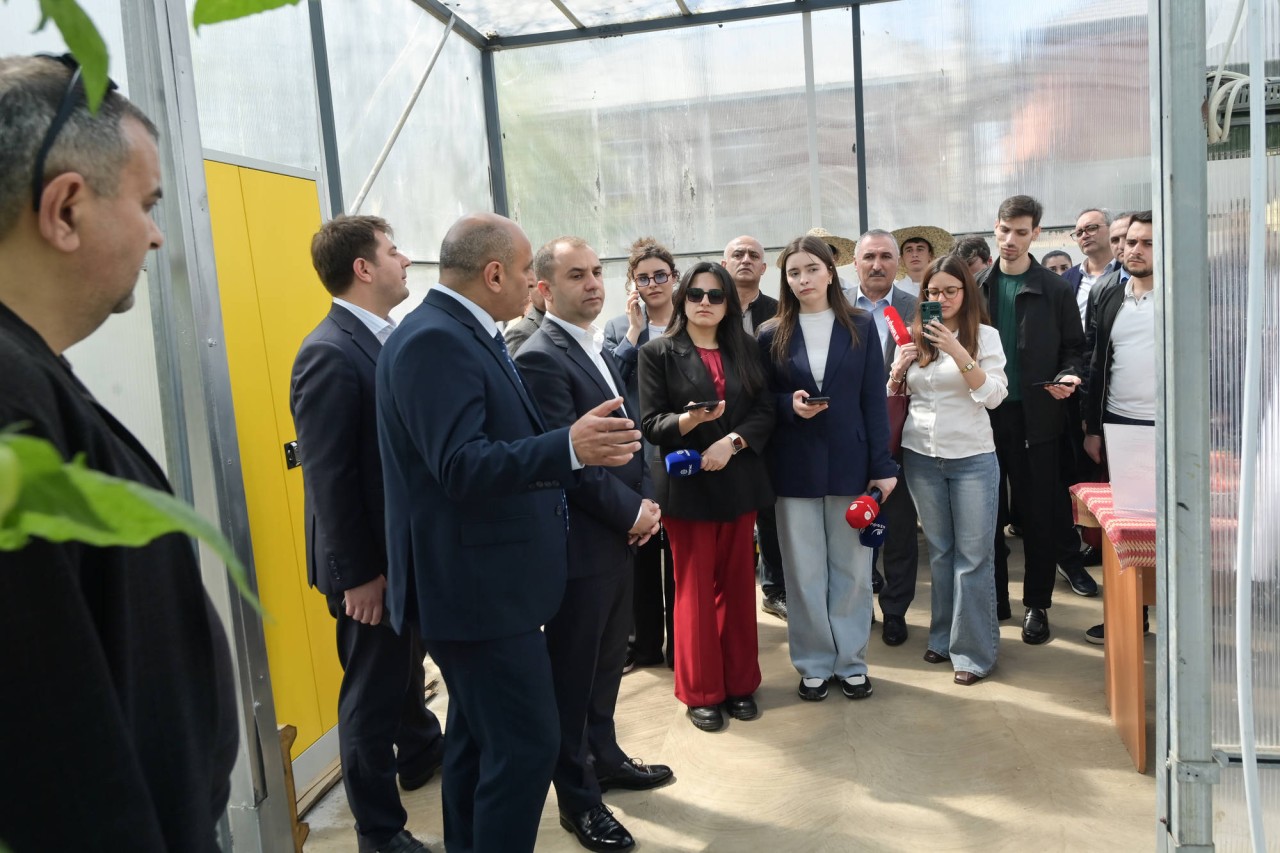 Lənkəran Dövlət Peşə Təhsil Mərkəzinə infotur təşkil olundu - FOTOLAR