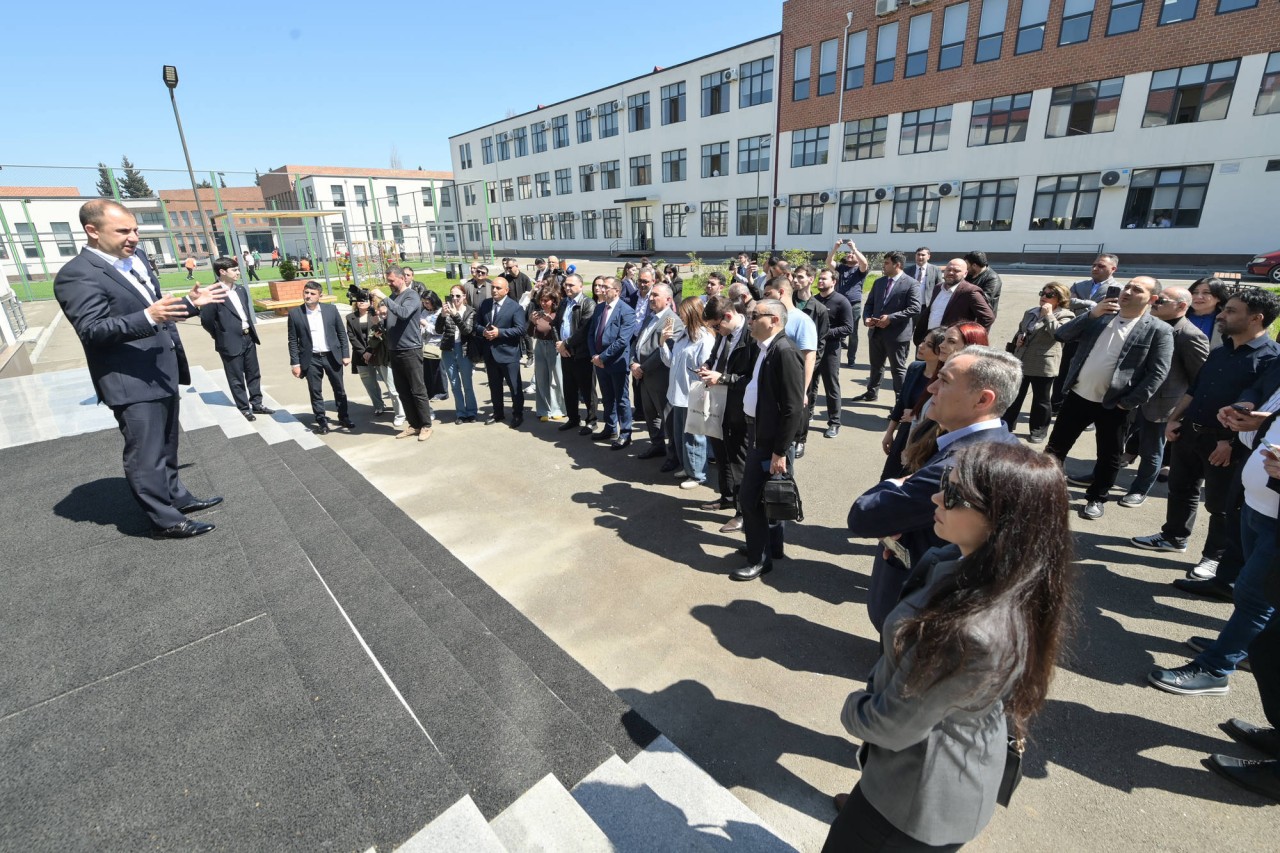 Lənkəran Dövlət Peşə Təhsil Mərkəzinə infotur təşkil olundu - FOTOLAR