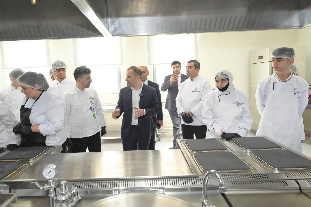 Lənkəran Dövlət Peşə Təhsil Mərkəzinə infotur təşkil olundu - FOTOLAR