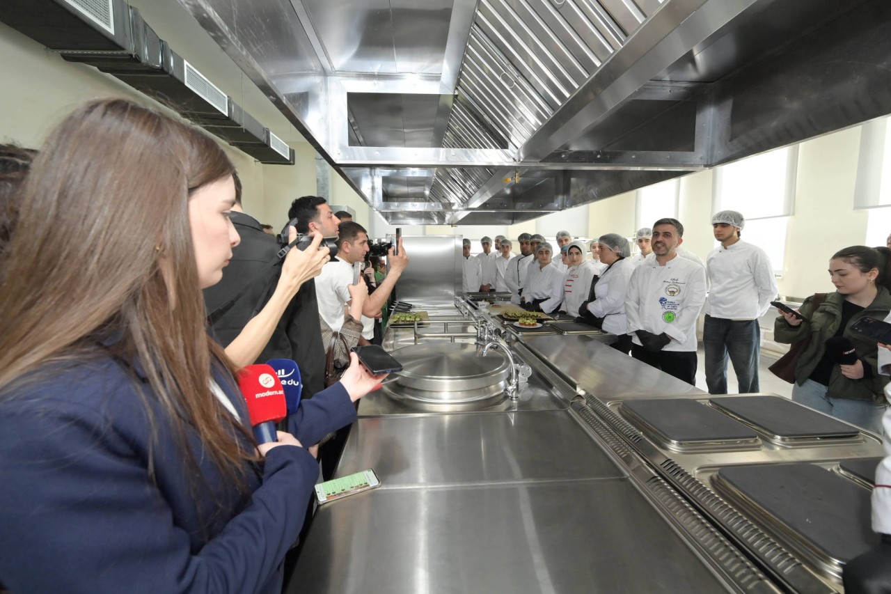 Lənkəran Dövlət Peşə Təhsil Mərkəzinə infotur təşkil olundu - FOTOLAR