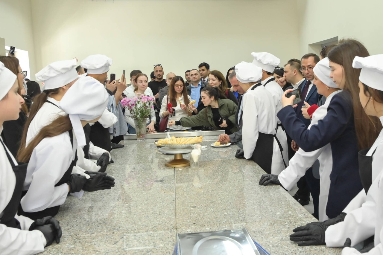 Lənkəran Dövlət Peşə Təhsil Mərkəzinə infotur təşkil olundu - FOTOLAR