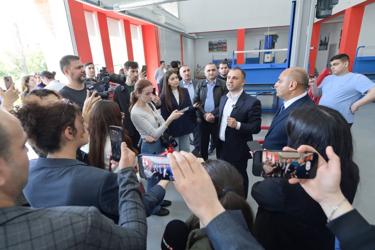 Lənkəran Dövlət Peşə Təhsil Mərkəzinə infotur təşkil olundu - FOTOLAR