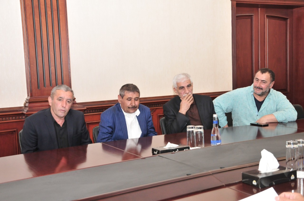 Abşeronda şəhid ailələri ilə görüş keçirilib - FOTOLAR