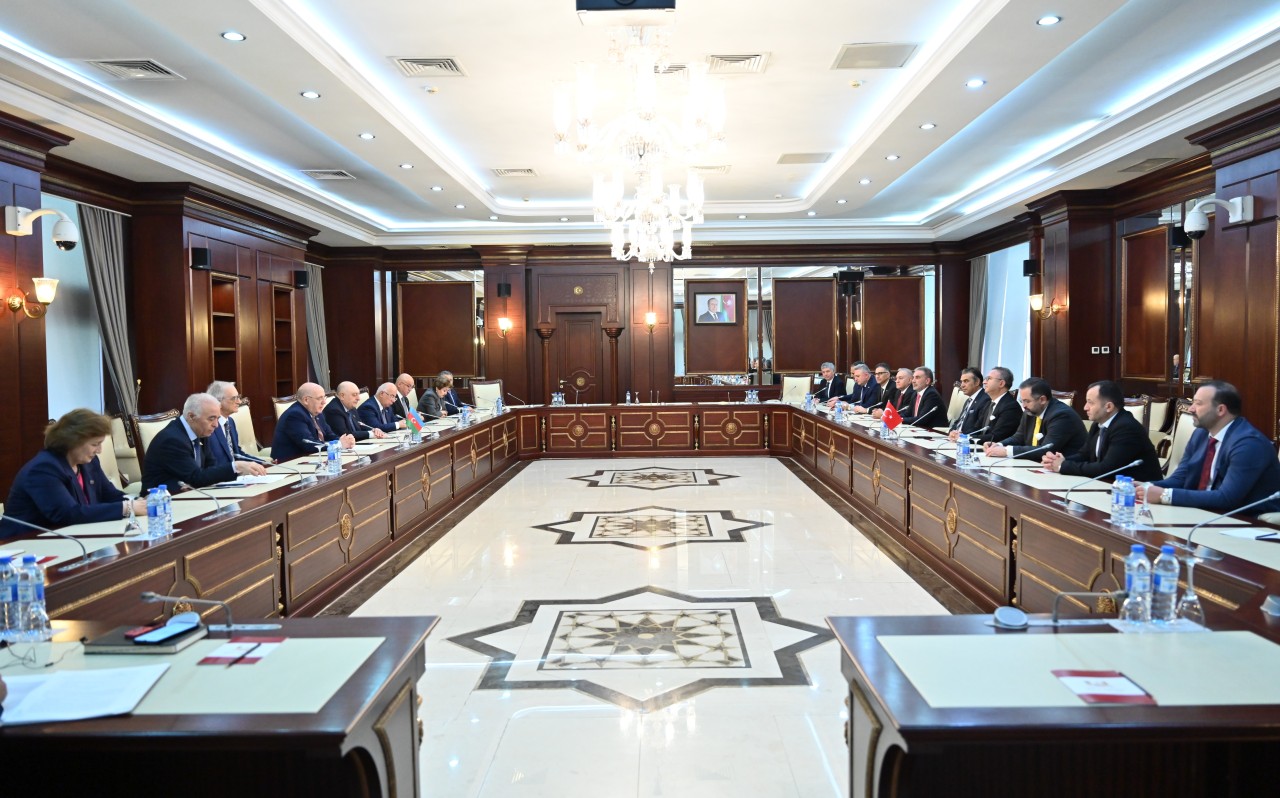 Əhliman Əmiraslanov türkiyəli nümayəndələrlə görüşdü - FOTOLAR